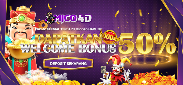 MICO4D BONUS NEW MEMBER 50%